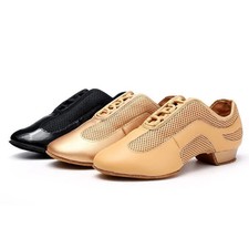 Latin Dance Shoes Men Women Patent Leather Professional Teacher Ballroom Shoes