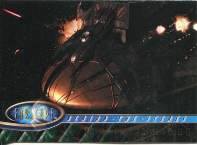 Farscape Season 1 Behind The Scenes Chase Card BTS2