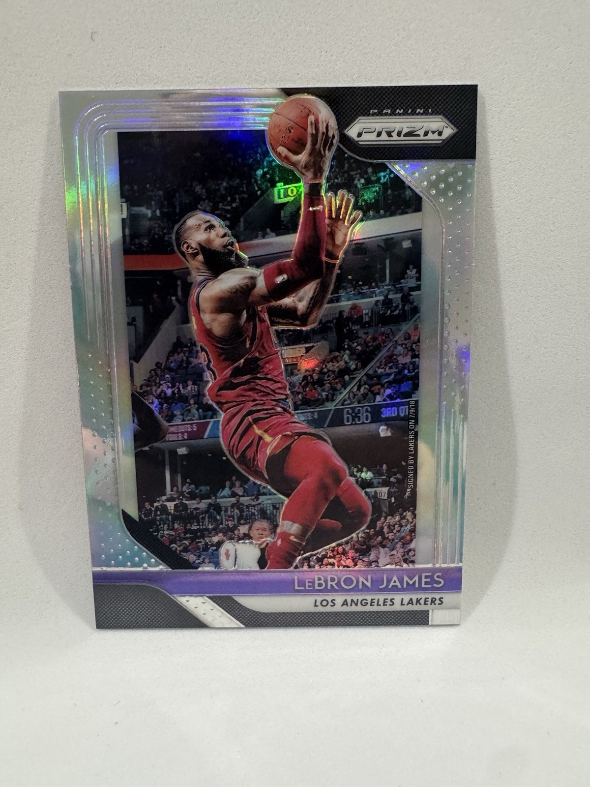 2018-19 Panini Prizm - LeBron James #6 Silver Prizm