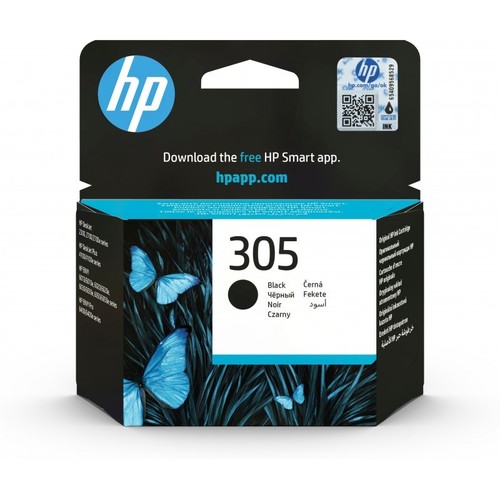 HP Cartuccia di inchiostro nero originale 305 - Foto 1 di 1