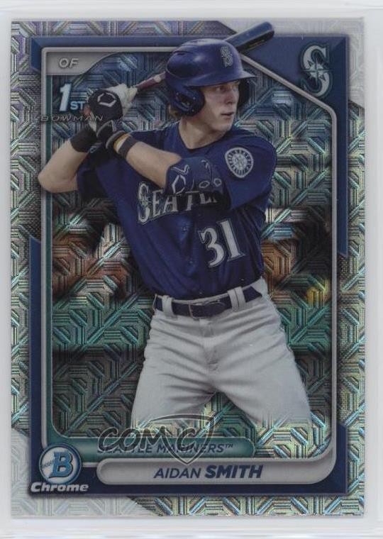 2024 Bowman Chrome Prospects Mega Box Mojo Refractor Aidan Smith #BCP-45 3q7