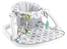 Fisher-Price Portable Baby Chair Sit-Me-Up Floor Seat With Developmental Toys