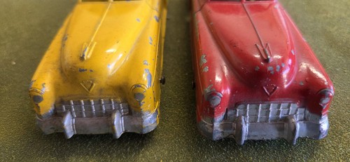 Tootsie Giocattolo 1948-50 Cadillac Berlina (2) Giallo e Rosso - Foto 8 di 11