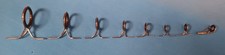 Fuji SVOG 3 leg stand off rod guides spinning rod, barbel rod ring set