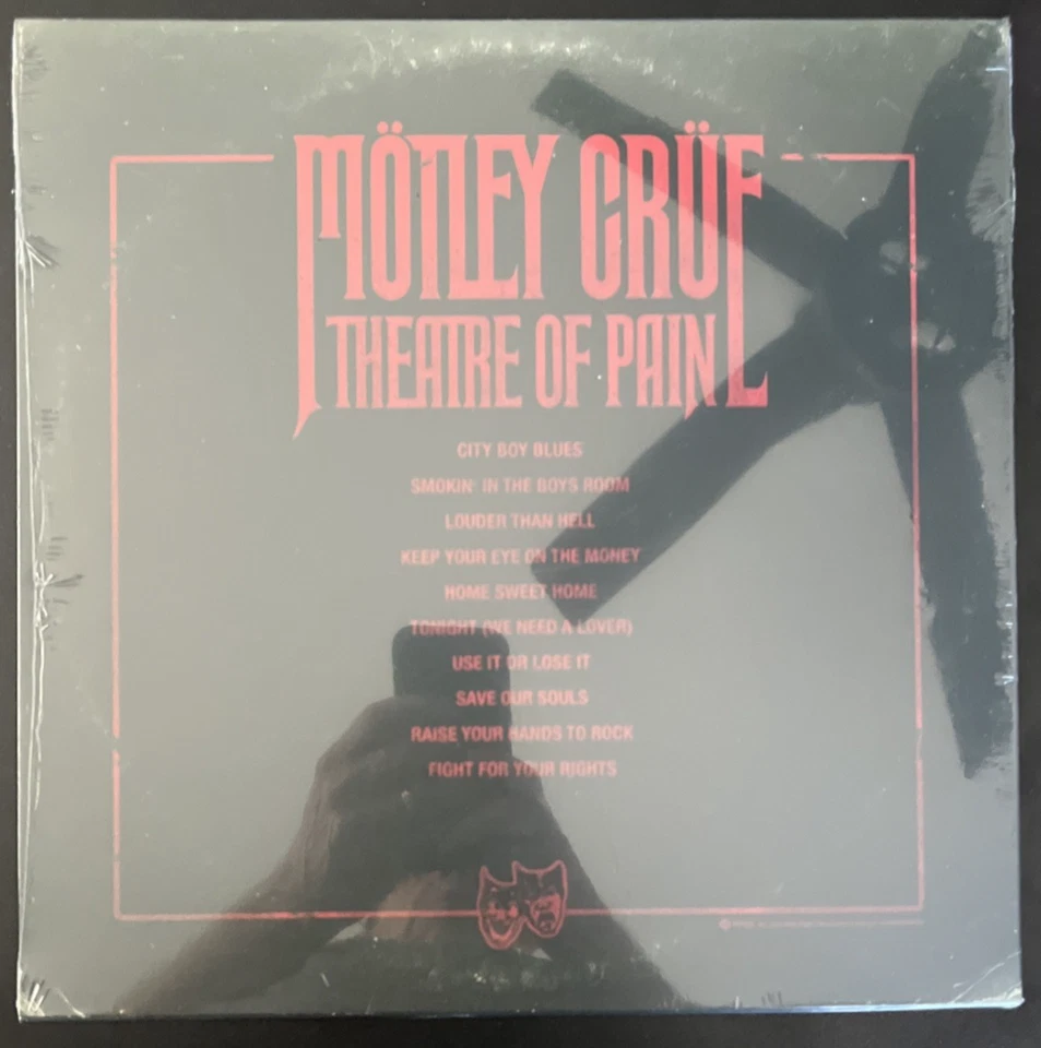 MOTLEY CRUE THEATRE OF PAIN PRUPLE CRUSH VINYL LP LIMITED EDITON NEW SEALED MINT - Image 2 of 2