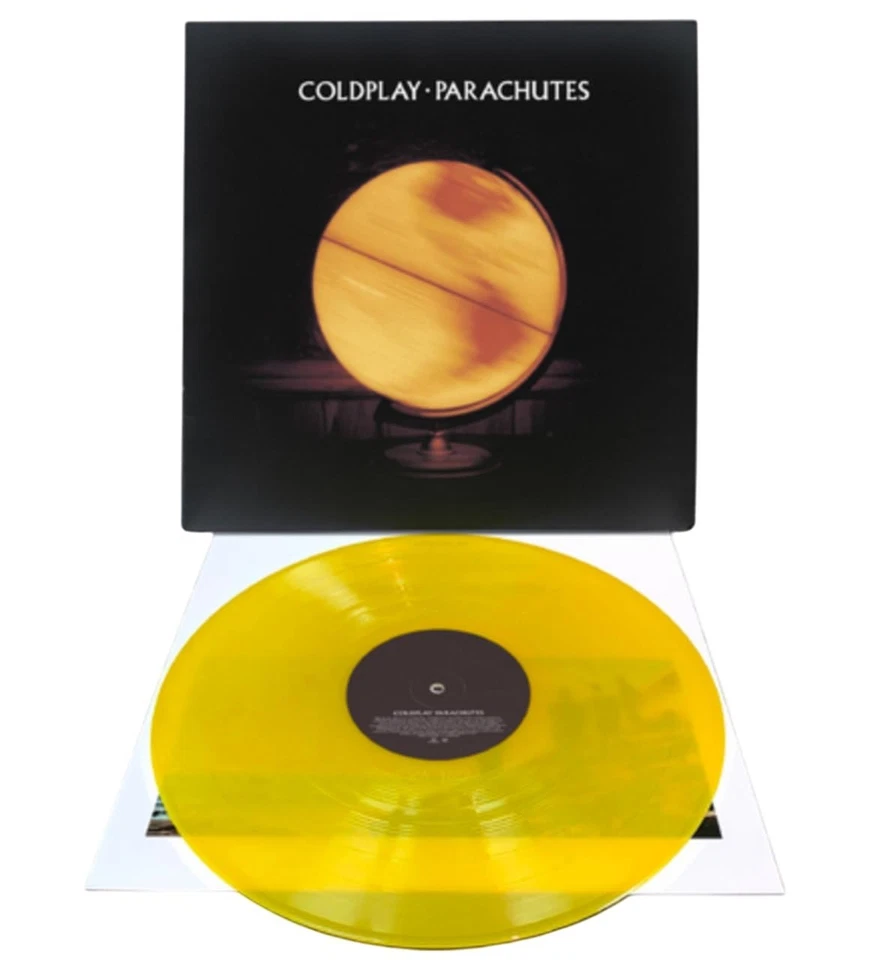 Coldplay – Parachutes LP 12" Yellow Colored Vinyl Record - NEW - Image 4 of 4