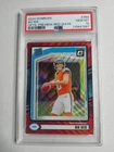 2024 PANINI DONRUSS OPTIC PREVIEW RED WAVE #369 BO NIX RATED ROOKIE RC PSA 10