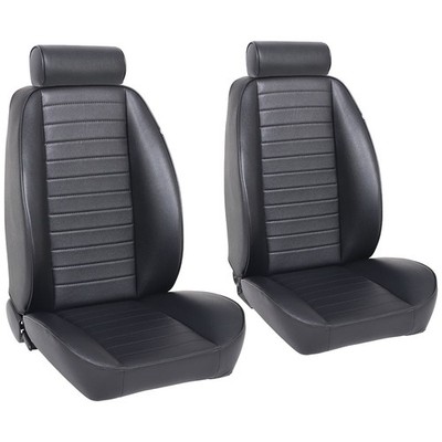 TMI 47-9404-6470 So-Cal Bucket Seat, Bolsters/Mini Headrest, 1 Pr