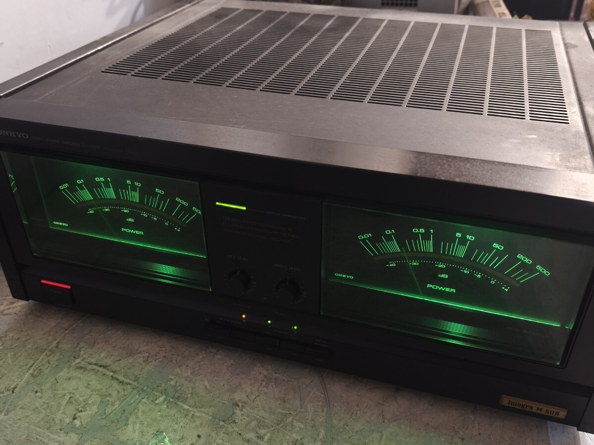 アンプ ONKYO Integra M-508 Onkyo Integra M-508 Stereo Power Amplifier for sale online | eBay