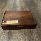 Vintage CUTCO 8 Slot Wooden Knife Box (Box Only) Green Interior W/cloth — photo 5