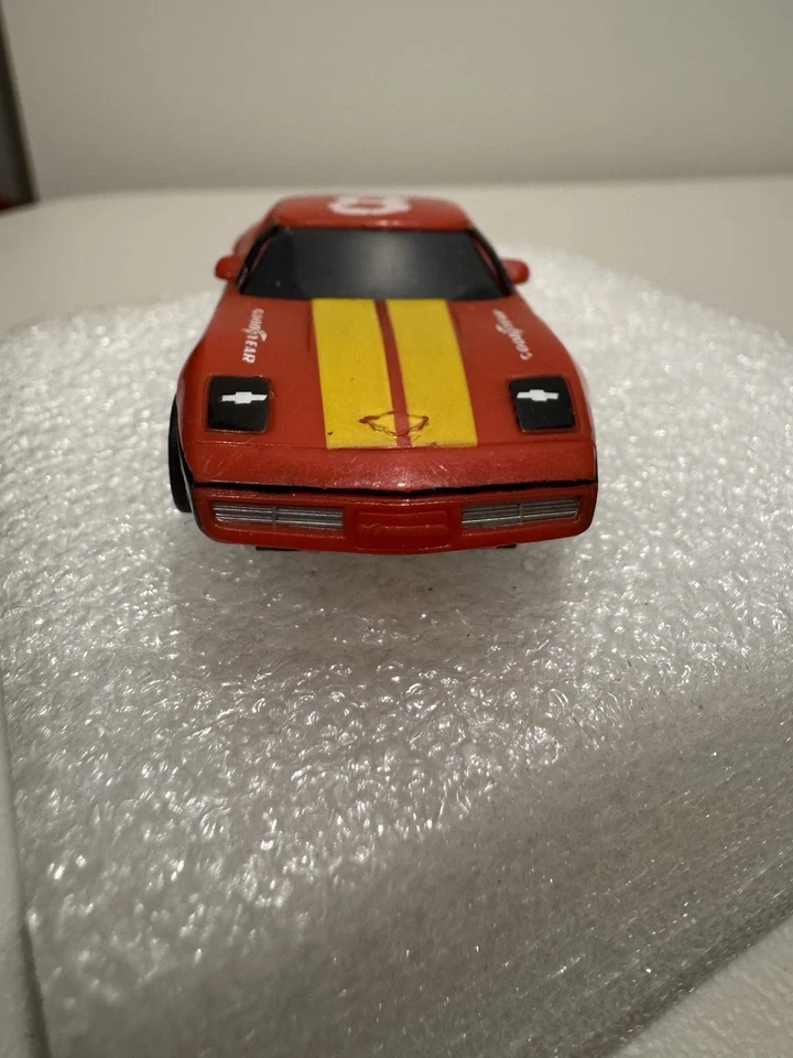Tomy Afx Corvette Chevrolet #8 Goodyear HO Slot Car 1/64th Scale - image 2 of 4