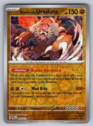 Bloodmoon Ursaluna 054/131 Reverse Holo Prismatic Evolutions