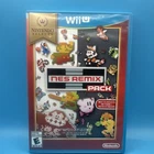NES Remix Pack for Nintendo Wii U - CIB Complete in Box Tested Working