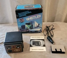 Vintage Whistler Radar Eye RE-55XK Detector Original Box/Manual/Cord/Mount