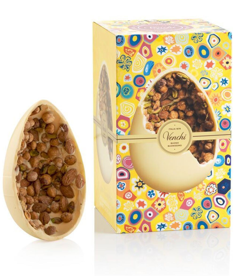 UOVO VENCHI GRAN GOURMET NOCCIOLATO BIANCO SALATO 500 GR