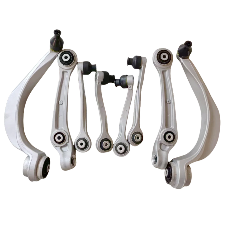 8pcs Front Upper & Lower Control Arm Kit For 09-18 Audi A8 Quattro S8 4H0407505E - Изображение 4 из 4