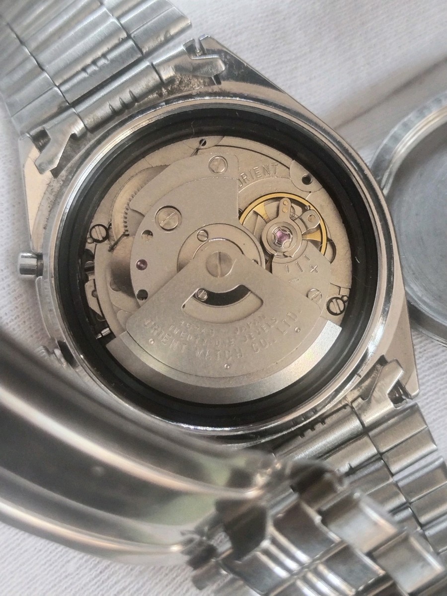 Orient Crystal Automatic Em4j-co Ca Day Date Vintage Men's Wl16442