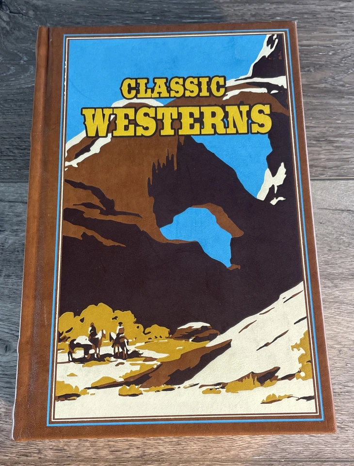 Classic Westerns Canterbury Classics Zane Grey Max Brand Leather Bound Omnibus Foto 3 de 4
