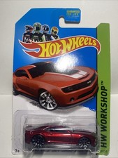 2013 Hot Wheels HW Workshop Red Chevy Camaro Special Edition
