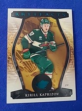 Kirill Kaprizov WILD 2023-24 Artifacts Emerald Base