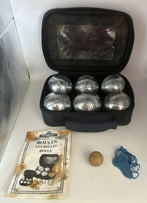 House Of Marbles Boule 6er Set mit Hülle Anleitung & Wagenheber (SIEHE DISC)