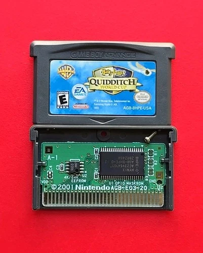 Harry Potter: Quidditch World Cup Game Boy Advance Nintendo GBA Authentic Saves