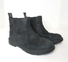 UGG Kids SIZE 1 Bolden Chelsea Boots Boys Girls Waterproof Black 1112455K