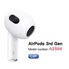 Apple AirPods 3RD GENERATION Replacement - LEFT SIDE ONLY A2564 - Good Condition