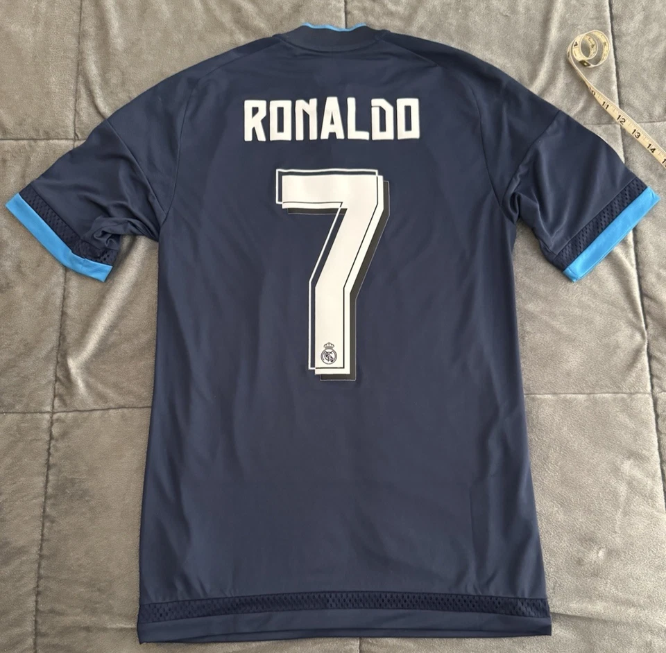 Adidas Real Madrid 15/16 Ronaldo Adizero UCL Match Jersey Shirt Trikot Small - Image 2 of 4