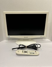 SHARP LC-19SK24U-W WHITE LCD /HDTV FLAT PANEL...