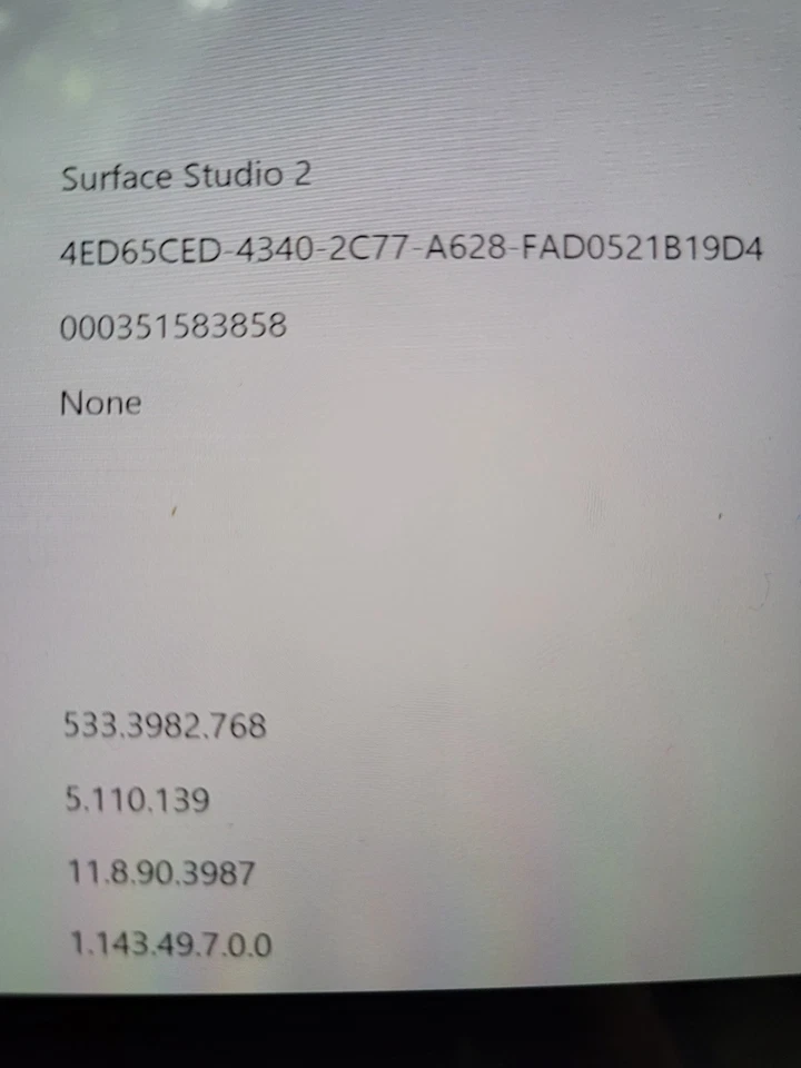Microsoft Surface Studio 2 28" i7-7820HQ, 32GB DDR4, GTX 1070 READ !!! - Image 3 of 4