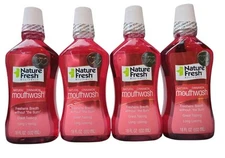 Nature Fresh Mouthwash Natural Cinnamon 18 fl oz 4 Bottles 