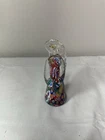 Small Vintage La Serenissima Murano Millefiori Gold Flecked Glass Angel