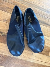 Soft black Jazz shoes womens M