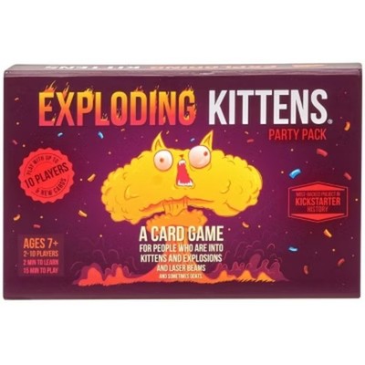 Party Pack Game: Card Game for 2-10 Players, 15-20 Minute Playtime