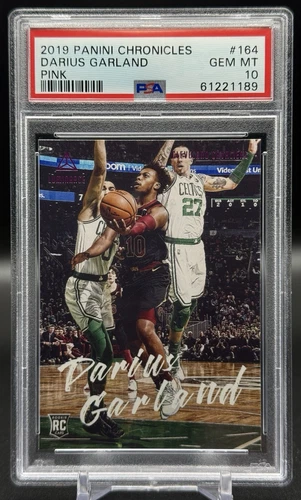 2019-20 Panini Chronicles Darius Garland RC Pink PSA 10 Rookie #164 Cavaliers