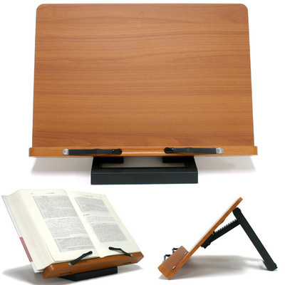 Book Stand Portable Wooden Reading Recipe Cookbook Desk Music Holder Jasmine Ebay