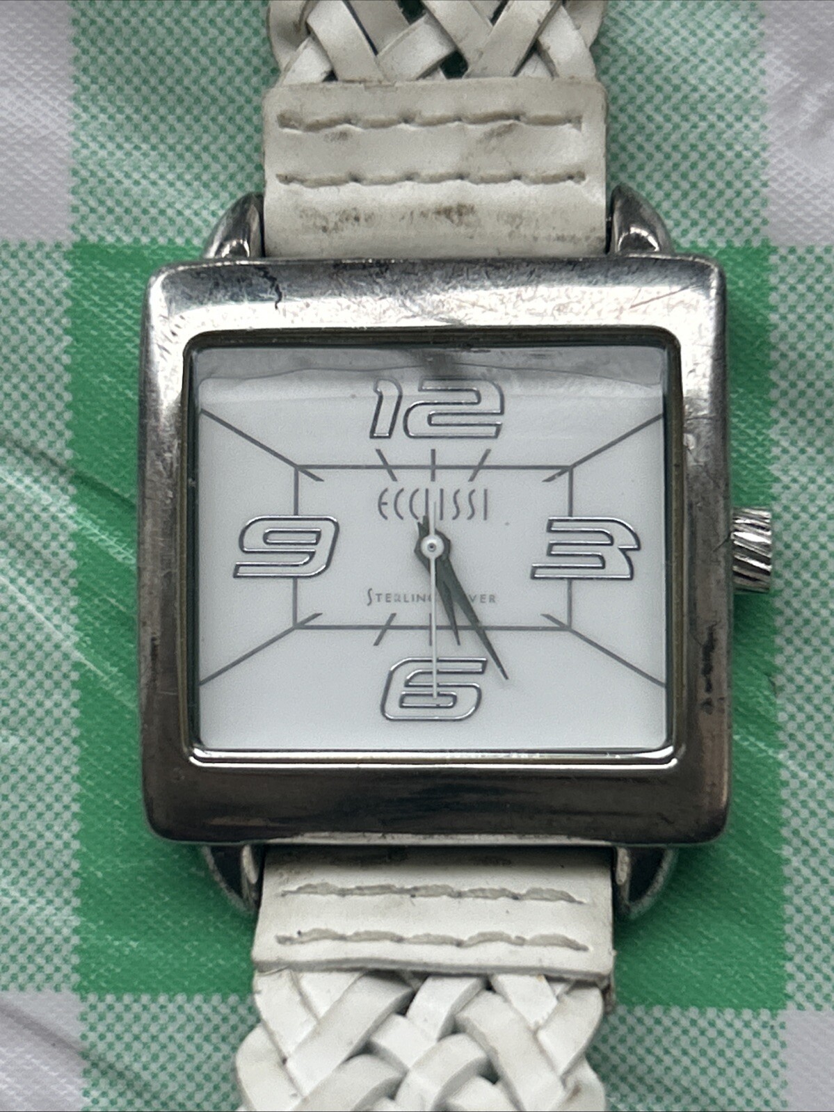 Ecclissi Sterling Silver Women’s Quartz Watch