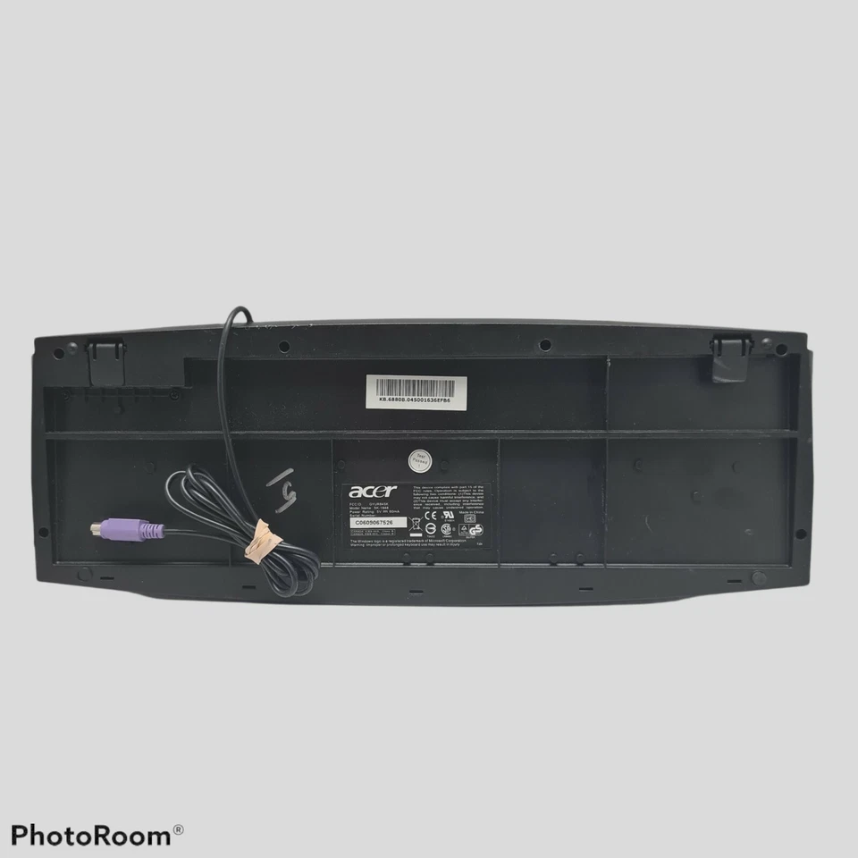  Acer Model SK-1688 USB 2.0 Slim volume control Wired Keyboard - Black - Image 2 of 2