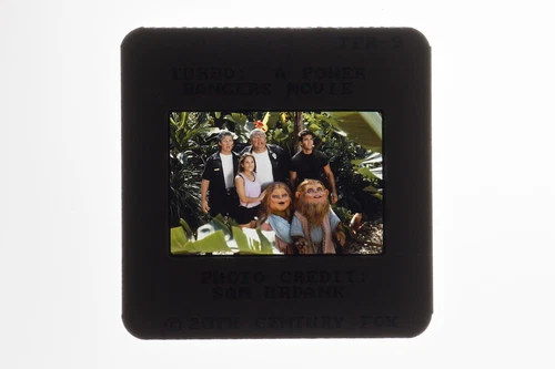 Turbo A Power Rangers Movie Amy Jo Johnson Jason Narvy promo photo 35mm slide #8