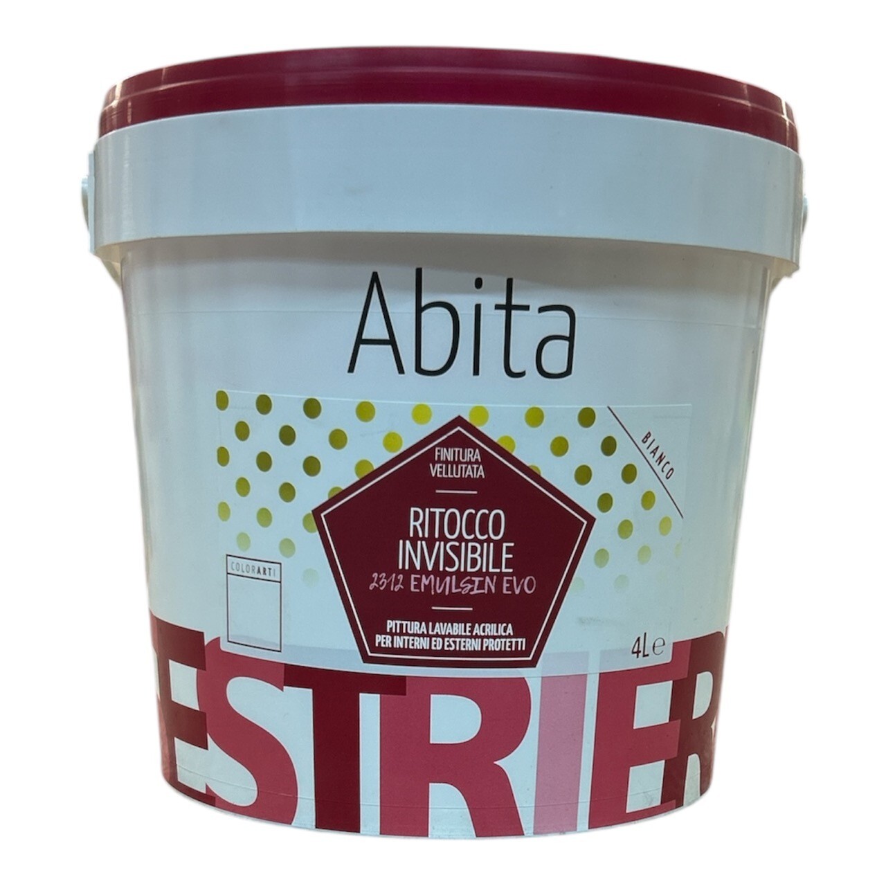 Ritocco Invisibile Abita Emulsin Evo 2312 Lavabile Acrilica Sestriere