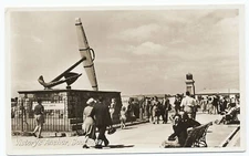 Victorys Anchor Southsea Portsmouth UK 1940s Photo Precision Postcard RPPC 