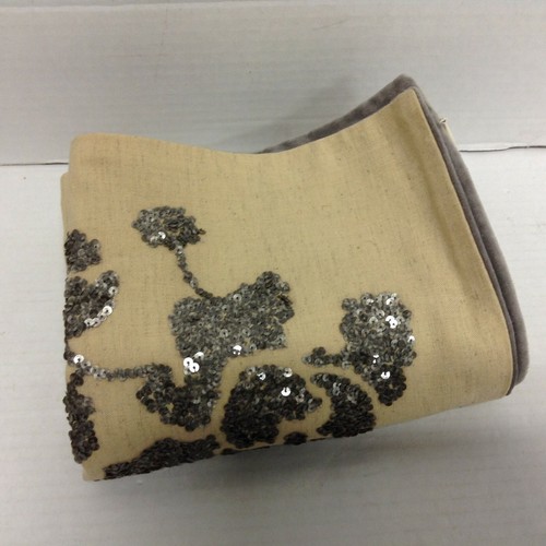 Pottery Barn Augustine Jeweled velvet Lumbar chair sofa throw Pillow Cover 16x26 - Picture 7 of 7