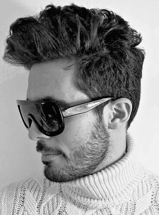 Vintage Style Sunglasses Unisex Black - Image 4 of 4