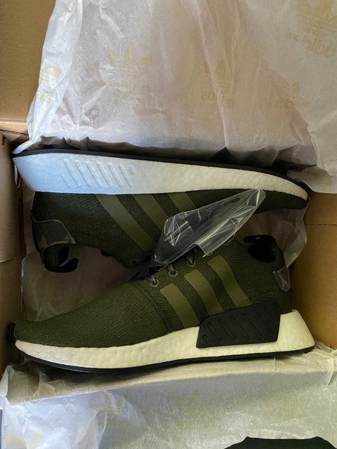 adidas nmd olive grün