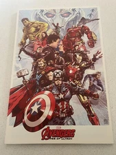 AVENGERS-FRAMED STRETCHED CANVAS PRINT-ART-READY TO HANG-40CMx60CM