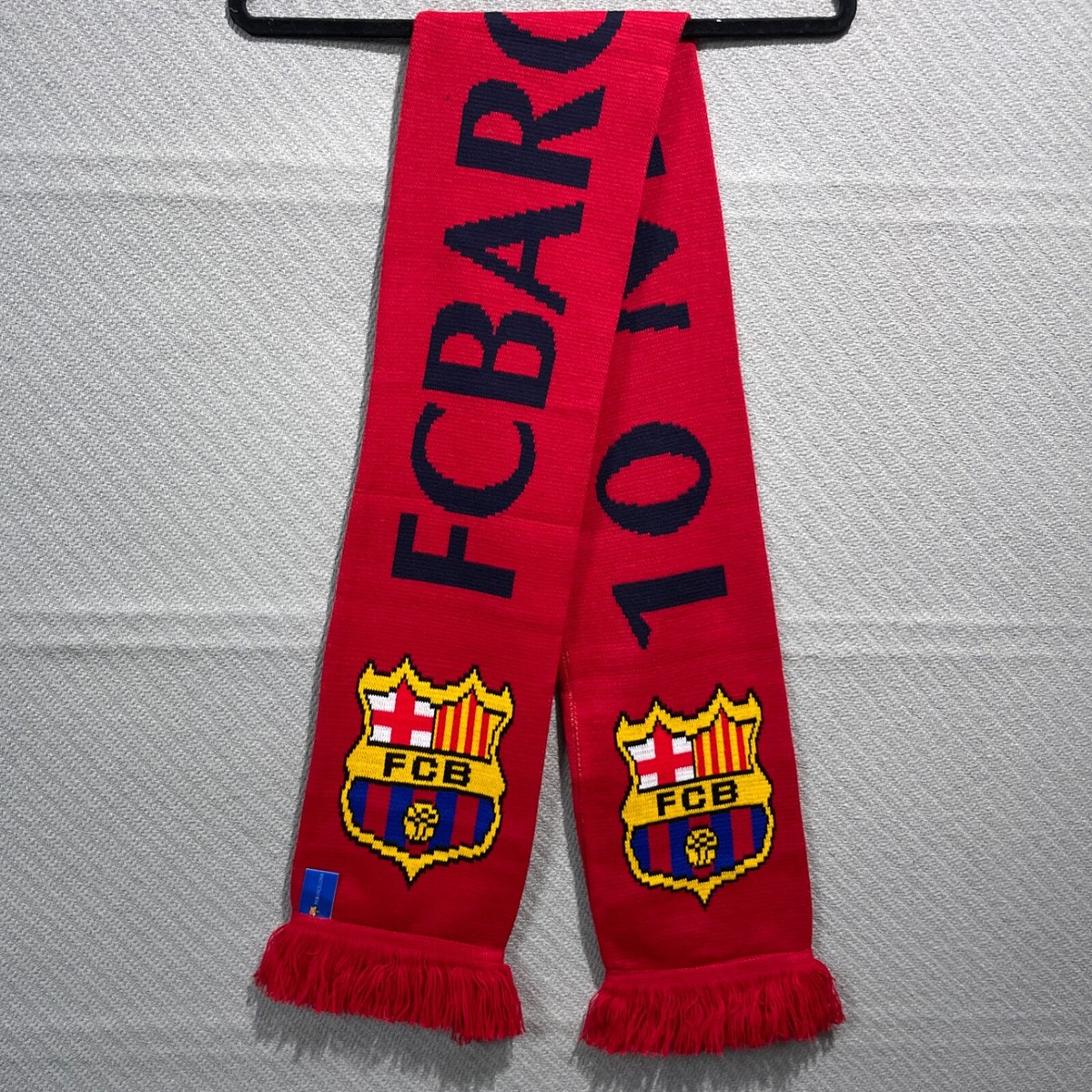 FC Barcelona Scarf Adult Red Blue Messi Roggers Scarfve 60