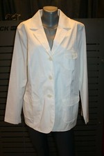 Bogner Women's Blazer 3661 Macapa White Vintage New Size 46 Unique Piece