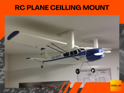Deckenhalterung Wandhalterung Aufhänger zum Aufhängen RC Flugzeug mittel - große Flugzeuge