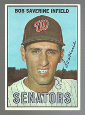 1967 Topps - #27 Bob Saverine